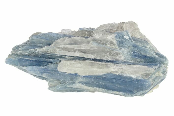 Vibrant Blue Kyanite Crystals In Quartz - Brazil #255035